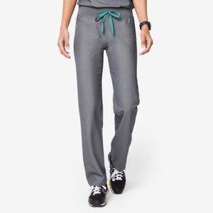 FIGS women's livingston basic scrub pants. XXS regular length in graphite grey